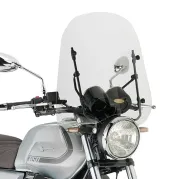 Windschild transp., 485x500 mm (HxB) - ABE 3866 für MotoGuzzi V7 850 Stone/Special (21-26)