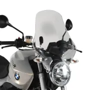 Windscreen transparent, 495 mm high, 460 mm wide