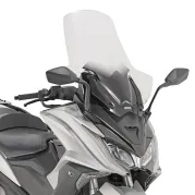 Windscreen transparent,> 580 mm high, 660 mm wide