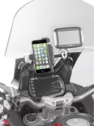 Bracket for mounting on the windscreen for Navi