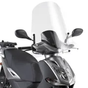 Windscreen transparent,> 550 mm high, 640 mm wide