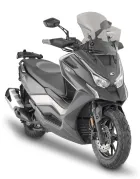 Windschild getönt, 485 x 445mm (HxB) für Kymco DTX 360 (21-26), mit ABE 38743
