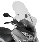 Windscreen transparent, 720 mm high, 670 mm wide