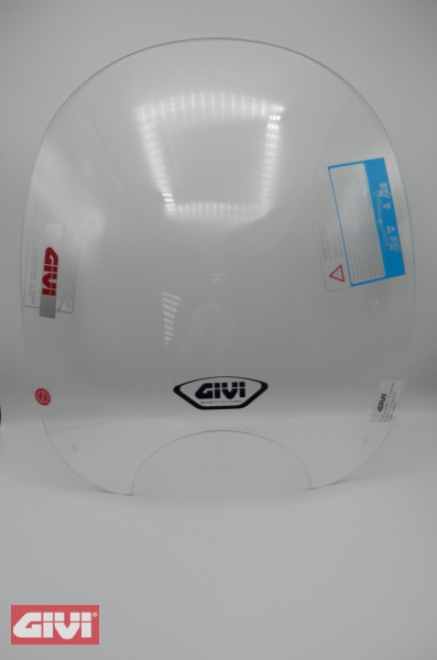 Windscreen transparent, 390 mm high, 420 mm wide - Image 1