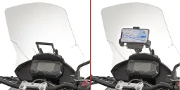 Bracket for mounting on windscreen for Navi S902A