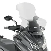 Windschild transparent, >575 mm hoch, 530 mm breit für Kymco DTX 360 (21-26), ABE i.V.