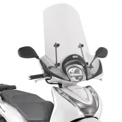 Windschild - transparent - 510x660 mm (HxB) - ABE 38665 - für Honda SH Mode 125 (21-26)