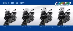 R1250GS /ADVENTURE /R1200GS /ADV. - Vario-X-Creen with stabilizer "VXCS" 2019-